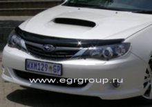 Дефлектор капота Subaru Impreza 2007-2011 темный, EGR Австралия