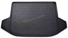 Коврик в багажник Chery Tiggo 5 T21 2014- полиуретановый, черный, Norplast