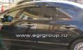 Дефлекторы боковых окон Honda Civic Седан 2006-2011 темные, 4 части, EGR Австралия
