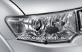 Защита фар Mitsubishi Pajero Sport 2008-2016/L200 2014-2015 (OE SP036691) прозрачная, 2 части, EGR