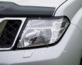 Защита фар Nissan Pathfinder/Navara 2010-2014 прозрачная, 2 части, EGR Австралия