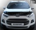 Дефлектор капота Ford EcoSport 2014-2017 темный, SIM Россия