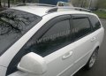 Дефлекторы боковых окон Chevrolet Lacetti Универсал 2004-2013 темные, 4 части, SIM Россия
