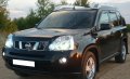 Дефлекторы боковых окон Nissan X-Trail 2007-2014 темные, 4 части, SIM Россия