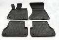 Коврики в салон Audi A6 2011-2018 полиуретановые, черные, Norplast