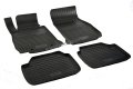 Коврики в салон BMW 1 серия 2011- полиуретановые, черные, Norplast