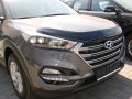 Дефлектор капота Hyundai Tucson 2015-2021 темный, SIM Россия