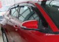 Дефлекторы боковых окон Toyota C-HR 2016- темные, 4 части, SIM Россия